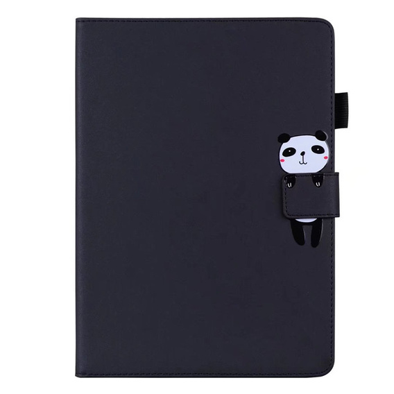 Чохол для iPad 10.2" 2021/2020/2019 (9/8/7 gen.), з клапаном, animal, чорний