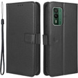 Откидной чехол для Nokia Nokia XR21, Wallet Smart Magnet, чёрный