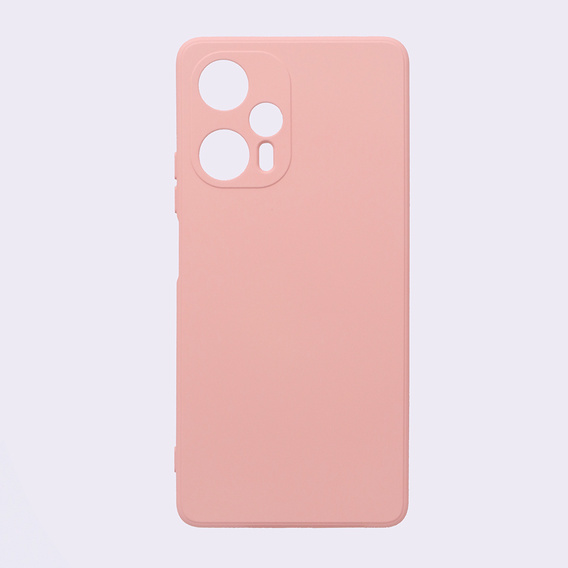 Чoхол до Xiaomi Poco F5, Silicone Lite, рожевий