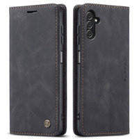 Чехол CASEME для Samsung Galaxy A04S / A13 5G, Leather Wallet Case, чёрный