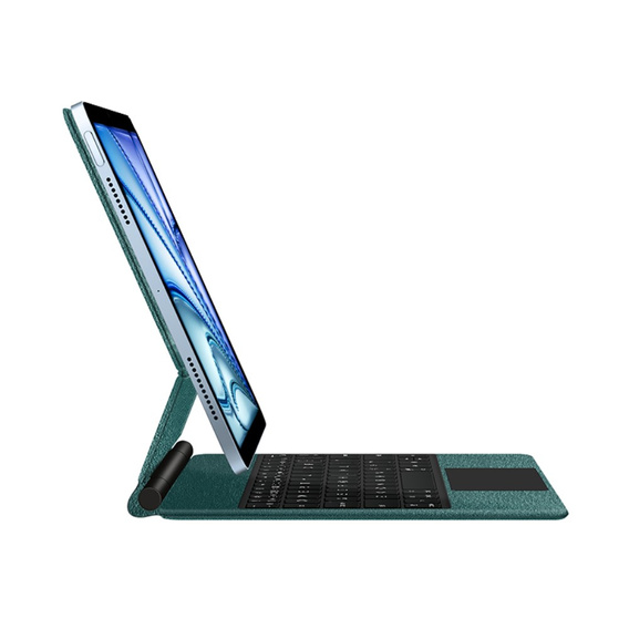 Чехол-клавиатура для iPad Air 11" 2024, Magnetic Keyboard Touchpad, зелёный