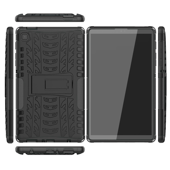 Чехол до Samsung Galaxy Tab A7 Lite 8.7 T220 / T225, Tire Armor, черный / синий