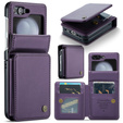 CASE фліп-чохол для Samsung Galaxy Z Flip5 5G, Litchi Wallet, фіолетовий