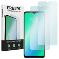 2x Загартоване скло для Oppo A17, ERBORD 9H Hard Glass на екрані