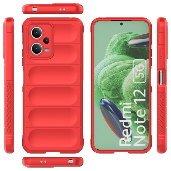 Чехол до Xiaomi Redmi Note 12 5G / POCO X5 5G, Gaming Shockproof, красный