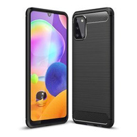 Чехол до Samsung Galaxy A31, Carbon, чёрный