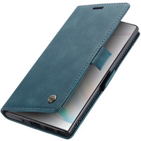 Чехол CASEME для Samsung Galaxy Note 10 Plus/5G, Leather Wallet Case, зелёный