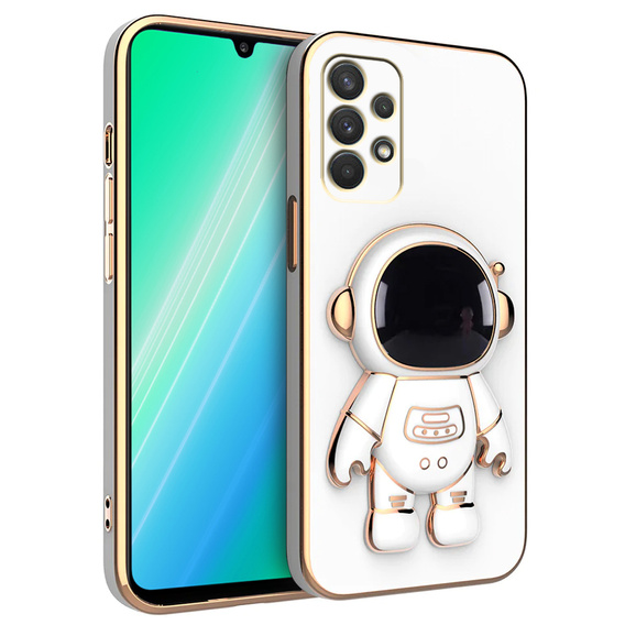 Чехол до Samsung Galaxy A32 4G, Astronaut, белый