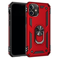 Броньований Чoхол до iPhone 12 Mini, Nox Case Ring, червоний