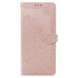 Откидной чехол для Oppo A79 5G, Mandala, розовый rose gold