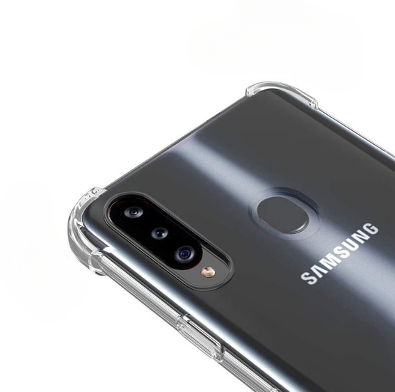 Чехол до Samsung Galaxy A20S, Dropproof, прозрачный