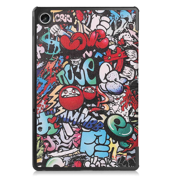 Чехол для Lenovo Tab M10 Plus 10.6 Gen 3 TB-125F TB-128F, Smartcase, graffiti