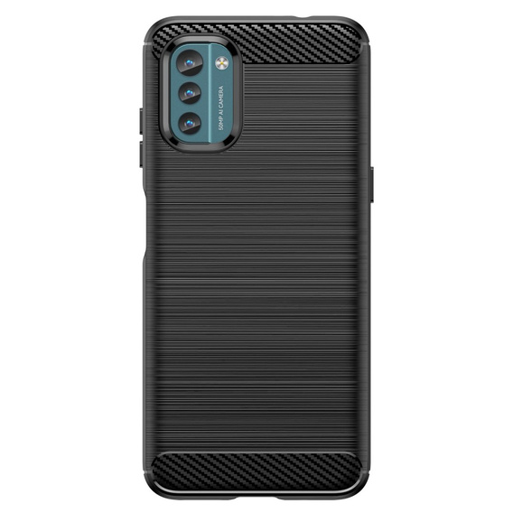 Чехол до Nokia G11 / G21, Carbon, чёрный