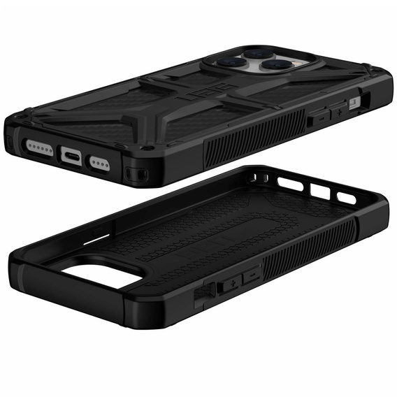 чехол Urban Armor Gear для iPhone 14 Pro Max, Monarch, carbon чёрный