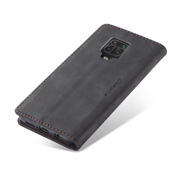 Чохол-сумка для Xiaomi do Redmi Note 9s / 9 Pro, Leather Wallet Case, чорний