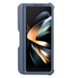 Бронированный чехол для Samsung Galaxy Z Fold 4 5G, Dexnor Full Body S-Pen Slot, темно-синий