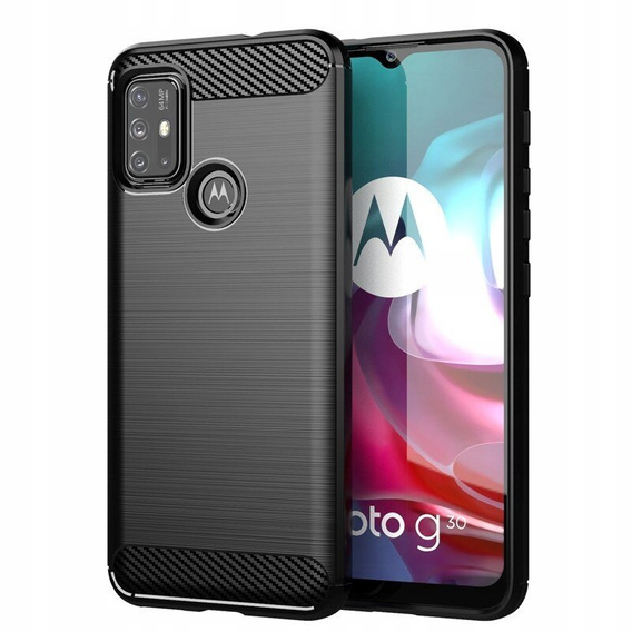 Чoхол до Motorola Moto G10/G30, Carbon, чорний