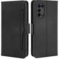 Откидной чехол для Oppo Reno 5 5G, Card Slot, чёрный