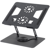 Алюминиевая подставка для ноутбука, ERBORD ProDesk Stand, серый