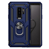 Бронированный Чехол до Samsung Galaxy S9+ Plus, Nox Case Ring, синий