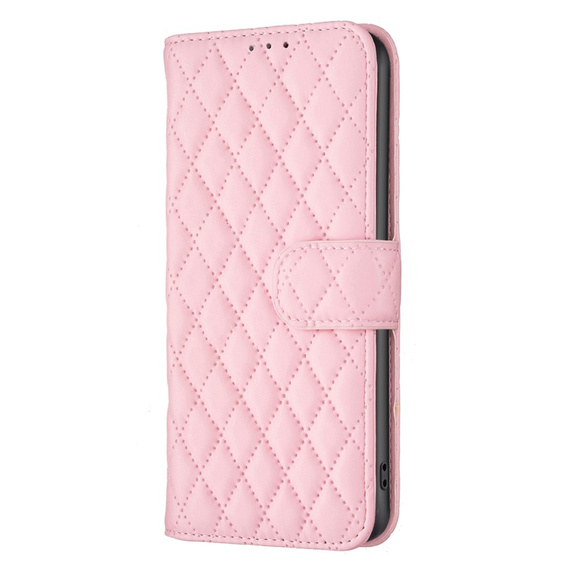 Откидной чехол для Samsung Galaxy M15 5G, Wallet, BINFEN COLOR, розовый