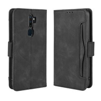 Футляр з клапаном для Oppo A9 2020/A5 2020, Card Slot, чорний