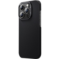 Чохол BENKS Kevlar для iPhone 15 Plus, Carbon Fiber, чорний