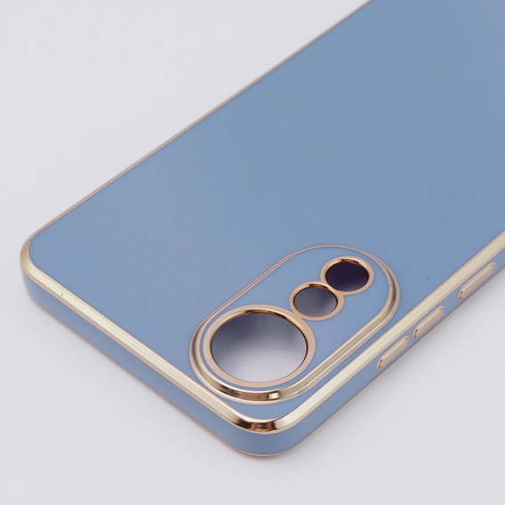 Чехол для Oppo A78 4G, Glamour CamShield, синий