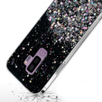 Чoхол до Samsung Galaxy S9+ Plus, Glittery, чорний