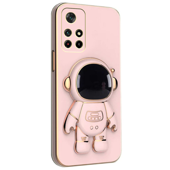 Чехол до Xiaomi POCO M4 Pro 4G, Astronaut, розовый