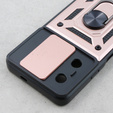 Чехол NOX Camera Slide Infinix Note 30 5G, CamShield Slide, розовый rose gold