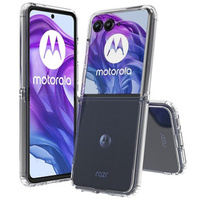 Чoхол до Motorola Razr 50 Ultra, Fusion Hybrid, прозорий