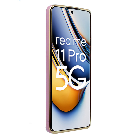 Чехол для Realme 11 Pro 5G / Pro+ 5G, Glamour CamShield, фиолетовый