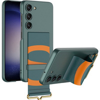 Чехол до Samsung Galaxy S23 Plus, GKK Strap Case, зелёный