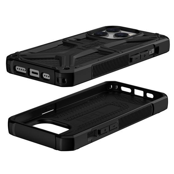 чехол Urban Armor Gear для iPhone 14 Pro, Monarch, carbon чёрный