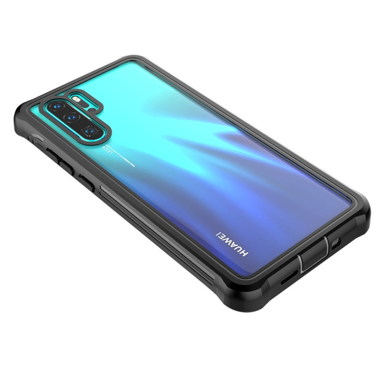 Чехол для Huawei P30 Pro, Shockproof, с пленкой, чёрный