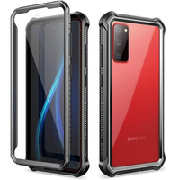 Чехол до Samsung Galaxy S20 FE, Dexnor Full Body Rugged, прозрачный / черный