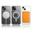 Чохол для iPhone 15 ERBORD CrystalMag, прозорий