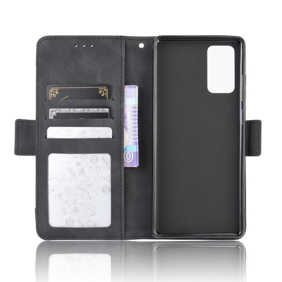 Откидной чехол для Samsung Galaxy S20 FE, Card Slot, чёрный