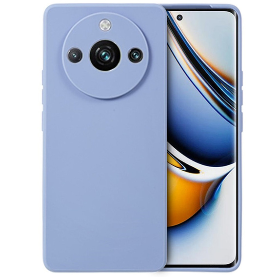 Чехол до Realme 11 Pro 5G / 11 Pro+ 5G, Silicone Lite, лавандовый