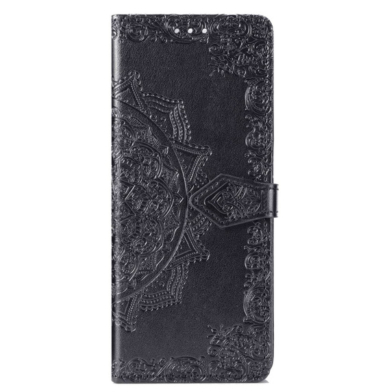 Откидной чехол для Samsung Galaxy Z Fold 4 5G, Mandala, чёрный