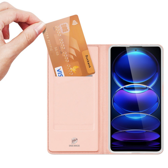 Чoхол Dux Ducis до Xiaomi Redmi Note 12 Pro+ 5G, Skinpro, рожевий rose gold