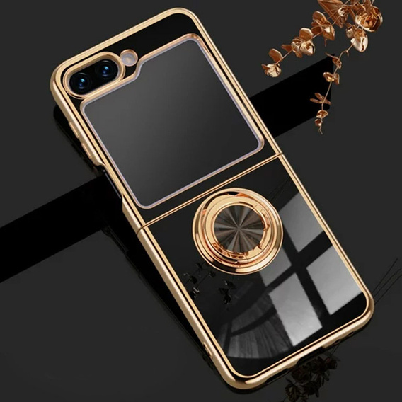 Чехол до Samsung Galaxy Z Flip 5 5G, Electro Ring, чёрный