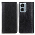 Чехол до Motorola Moto G24 / G24 Power / G04, Wallet Litchi Leather, чёрный