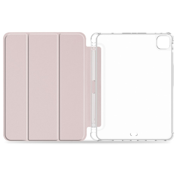 Чохол для iPad Pro 11 2022 / 2021 / 2020, Smartcase Hybrid, з місцем для стилуса, рожевий