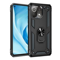 Броньований Чoхол до Xiaomi Mi 11 Lite / Mi 11 Lite 5G / 11 Lite 5G NE, Nox Case Ring, чорний