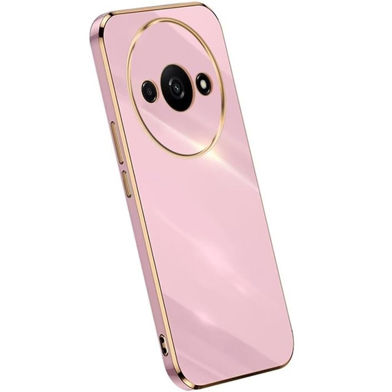 Чехол для Xiaomi Redmi A3, Glamour CamShield, фиолетовый