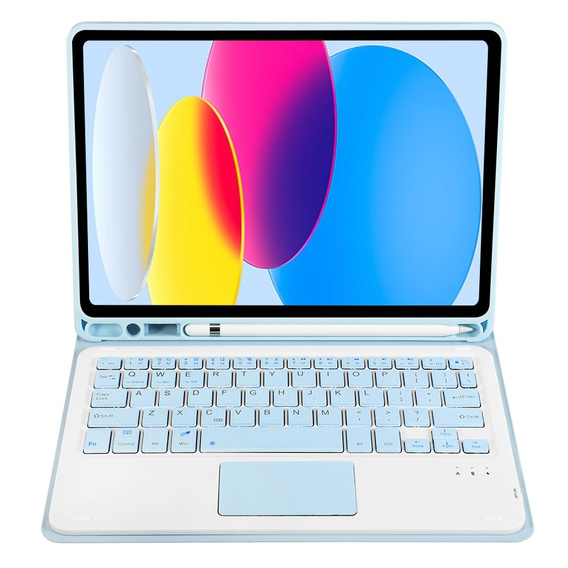 Чохол + клавіатура iPad 10.9 2022 10 Gen, TouchPad Pen Slot, м'яти