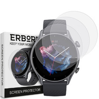 3x ERBORD Гідрогелева фольга для Amazfit GTR 3 / GTR 3 Pro