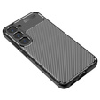 Чехол до Samsung Galaxy S23 Plus, Carbon Gel, чёрный